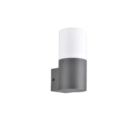 Svietidlá  Vonkajšie nástenné svietidlo DALLAS 1xE27/12W/230V IP44 antracit 315960