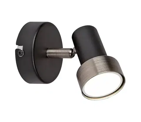 Svietidlá Rabalux 73011 - Nástenné bodové svietidlo KONRAD 1xGU10/50W/230V 73011