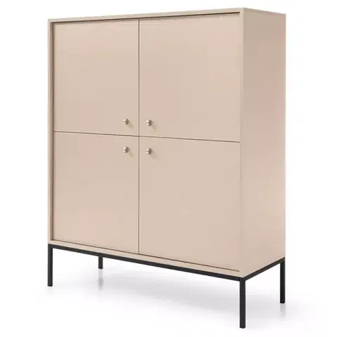 Komody v podkrovnom štýle Komoda Mono mk104 béžový