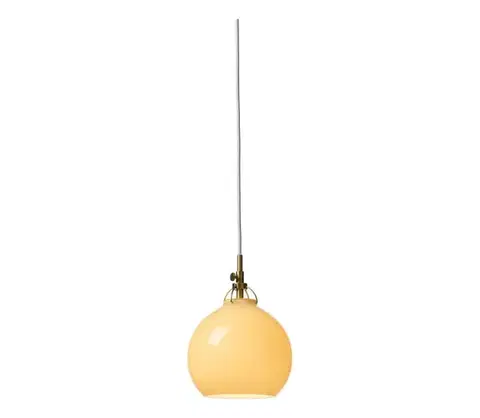 Svietidlá Halo Design 747931 - Závesný luster TOSCANA na lanku 1xG9/28W/230V pr. 18 cm béžová/mosadz 747931