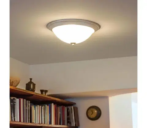 Svietidlá BRILAGI - Stropné svietidlo CLASSIC 3xE27/60W/230V krémová/patina BG71322