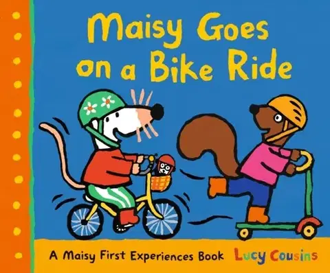 Leporelá, krabičky, puzzle knihy Maisy Goes on a Bike Ride - Lucy Cousins
