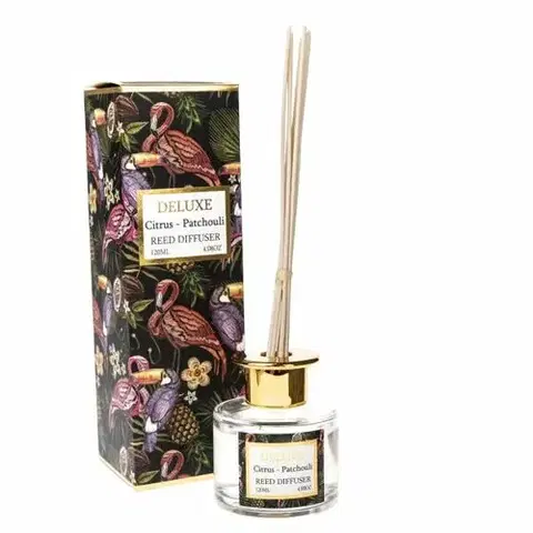 Arómaterapia Vonný difuzér DELUXE 120 ml, pačuli a citrus