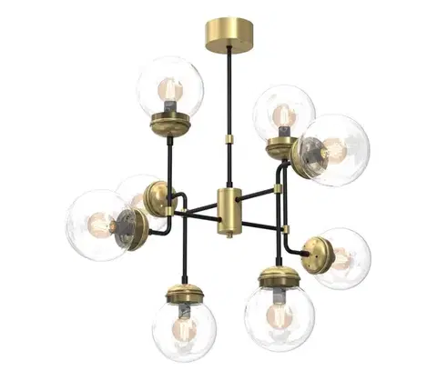 Svietidlá  Luster HYDRO 8xE27/60W/230V 1889