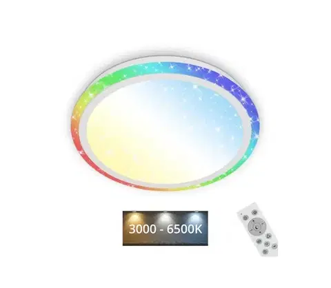 Svietidlá Brilo - LED RGBW Stmievateľné stropné svietidlo STARRY SKY LED/24W/230V + DO 3377-016