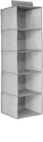 Kúpeľňové doplnky (ostatné) MAKRO - Organizér 5-poschodový sivý