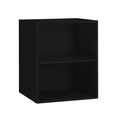 Nábytok ArtExt Kuchynská skrinka horná AVELLINO | W2 60 Farba korpusu: Čierna