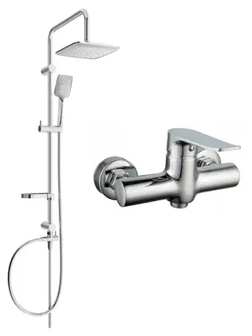 Sprchy a sprchové panely MEXEN/S - Sven sprchový stĺp vrátane sprchovej batérie Pecos, chróm 72740262-00