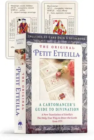 Astrológia, horoskopy, snáre The Original Petit Etteilla - Caitlín Matthews,Rebecca Birrell