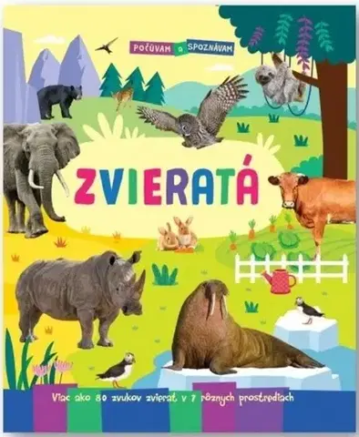 Zvukové knihy Počúvam a spoznávam - Zvieratá