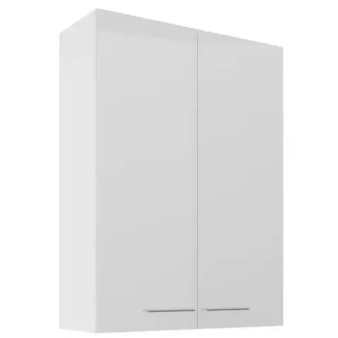 Kuchynské skrinky visiace Skrinka do kuchyne Lara biely 80G-108 2F
