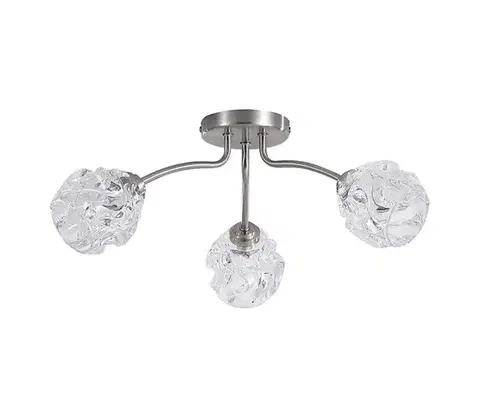 Svietidlá Searchlight 11523-3SN - Prisadený luster ASTRAL 3xG9/33W/230V matný chróm 11523-3SN