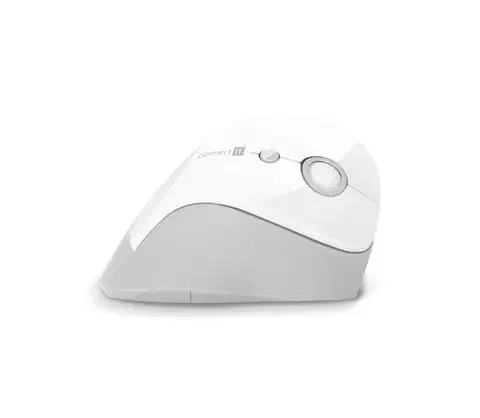 Klávesnice a myši CONNECT IT CMO-2700-WH - Ergonomická bezdrôtová myš 800/1200/1600 DPI 1xAA biela CMO-2700-WH