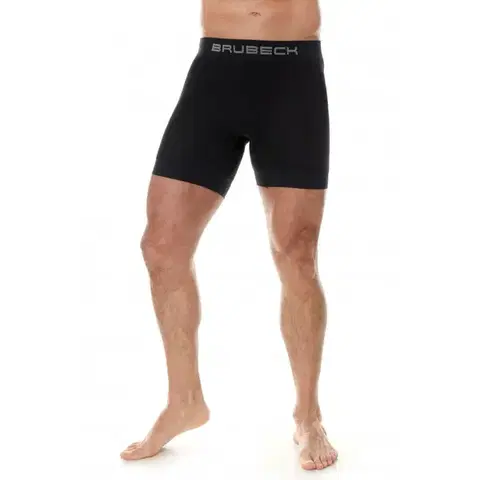 Cyklistické nohavice Pánske boxerky s cyklovložkou Brubeck BX11420 Black - L
