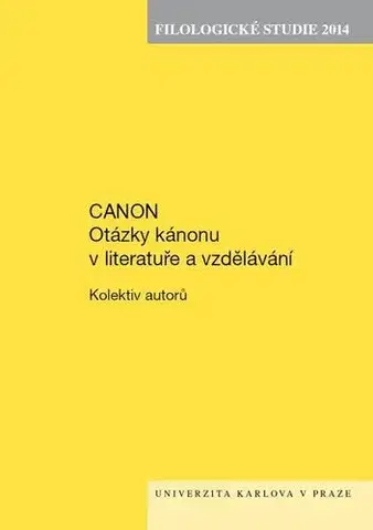 Pre vysoké školy Canon - Kolektív autorov