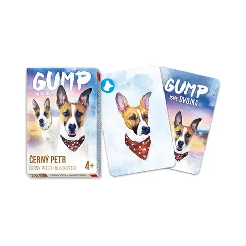 Karty Dino Toys Čierny Peter Gump: Sme dvojka Dino