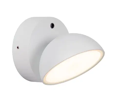 Svietidlá Lucide 22865/12/31 - LED Vonkajšie nástenné svietidlo FINN LED/12W/230V IP54 biela 22865/12/31