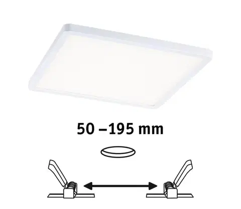 Svietidlá Paulmann 93060 - LED/16W IP44 stmievateľné kúpeľňové zápustné svietidlo AREO 230V 93060