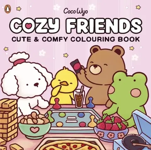 Nalepovačky, vystrihovačky, skladačky Cozy Friends - Coco Wyo