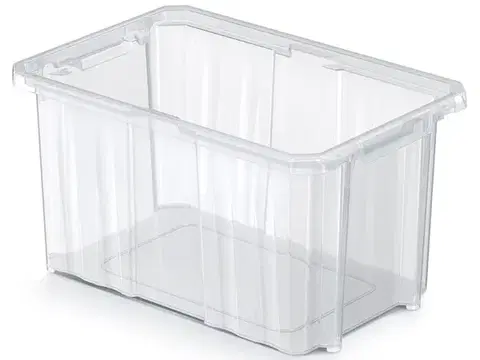 Úložné boxy NABBI NCC12 plastový úložný box 6 l priehľadná