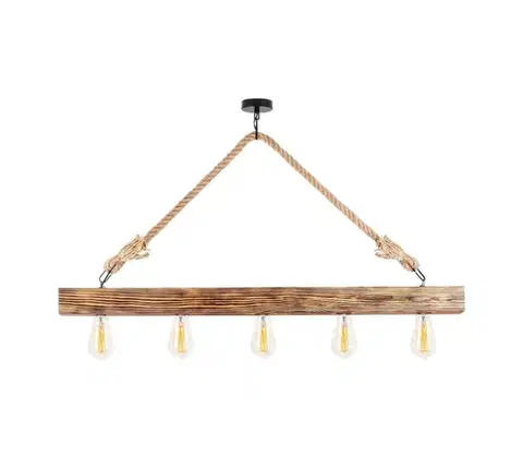Svietidlá  Luster na lanku EREBOS 5xE27/100W/230V 521SHN3117