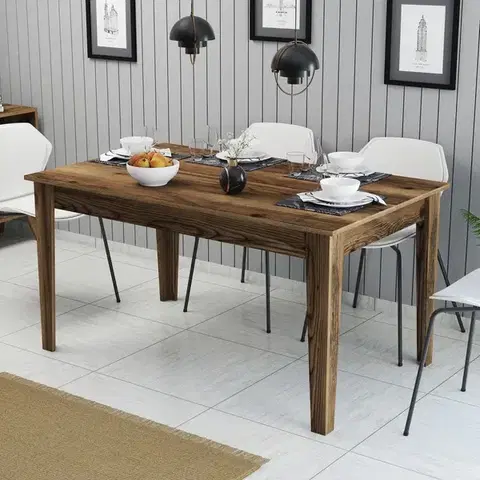 Jedálenské stoly Jedálenský stôl Milan 516 - Walnut