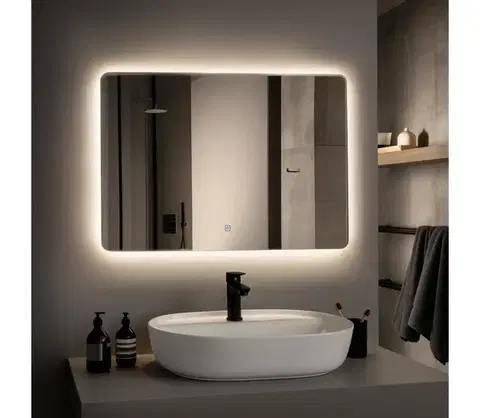 Svietidlá BRILAGI - LED kúpeľňové zrkadlo COMO LED/28W/230V 60x80 cm IP44 CRI 90 stmievateľné + CCT FG-MIR-0007-6080