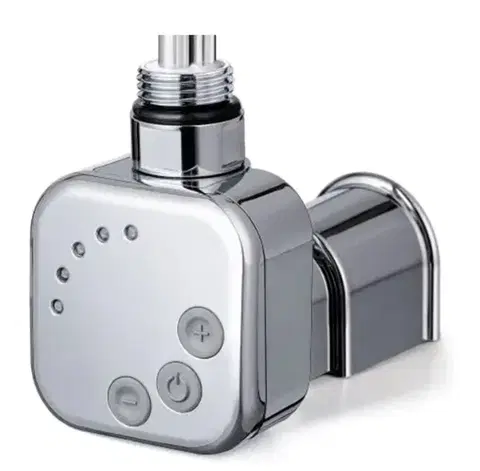 Radiátory do kúpeľne HOPA - Vykurovacia tyč BURG s termostatom - Farba vykurovacej tyče - Chróm, Typ pripojenia - Podomietkové, Výkon vykurovacej tyče - 600 W RDOHT160002