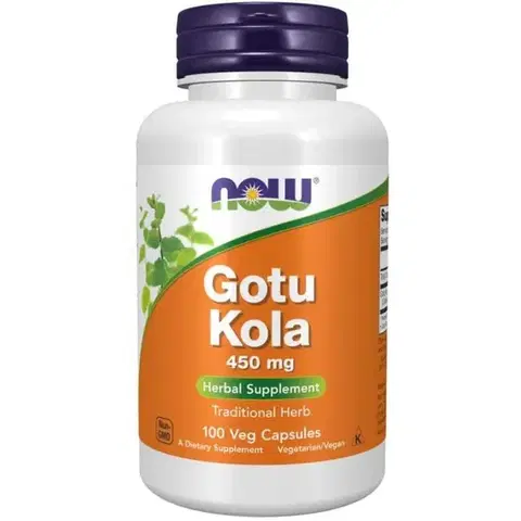 Rastlinné doplnky NOW Foods Gotu Kola