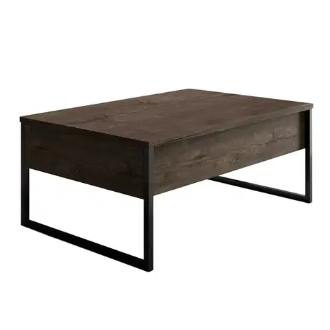 Konferenčné stolíky Konferenčný stolík Luxe Walnut and Black