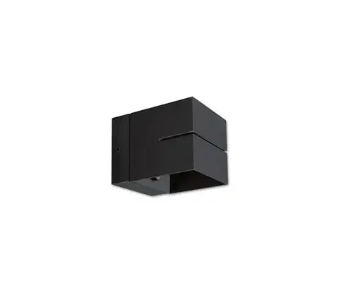 Svietidlá  Nástenné svietidlo COSTA 1xG9/35W/230V čierna COSTA BLACK