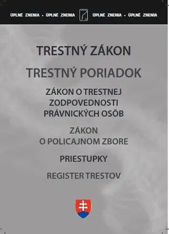 Právo - ostatné Trestné právo po novelách