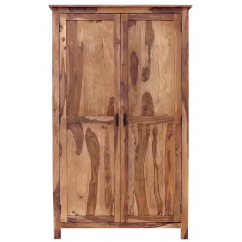 Šatníkové skrine Skriňa Rami 120x200x60 indický masív palisander
