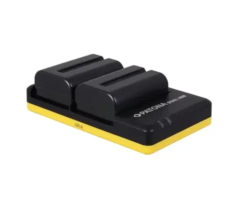 Predlžovacie káble PATONA - Nabíjačka Foto Dual Quick Sony NP-FM500H USB PT1951