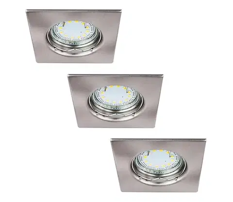 LED osvetlenie Rabalux 1054 - SADA 3xLED Podhľadové svietidlo LITE 3xGU10-LED/3W/230V 1054