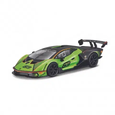 Vláčiky a autíčka BBurago Bburago 1:24 Race Lamborghini Essenza SCV12 Green