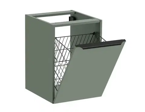Skrinky do kúpeľne ArtCom Skrinka do kúpeľne SOMBRA GREEN 81-40-1DK s košom | 40 cm