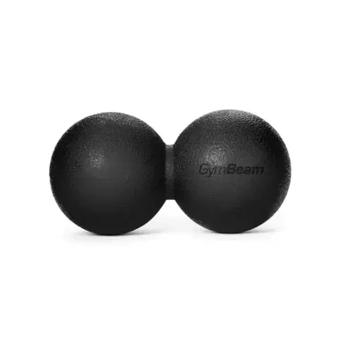 Masážne pomôcky GymBeam Masážna pomôcka DuoRoll Black