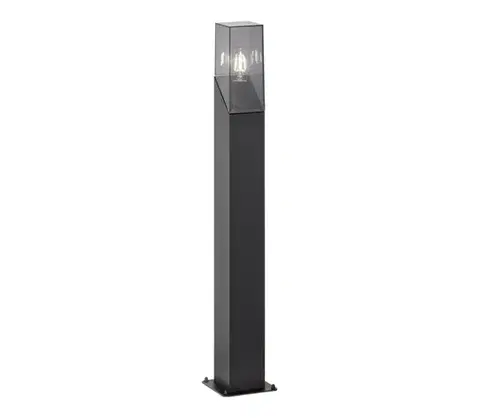 Záhradné lampy Wofi 12223 - Vonkajšia lampa MARCOS 1xE27/23W/230V 80 cm IP54 12223