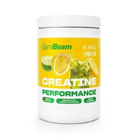 Kreatín Monohydrát GymBeam Creatine monohydrate+ citrón limetka
