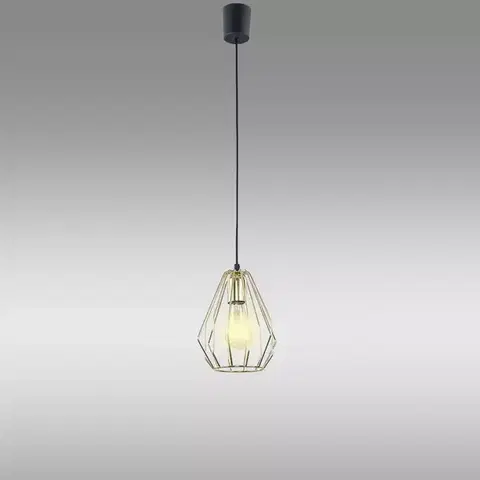 Lampy do obývačky Luster Brylant Gold 2787 LW1