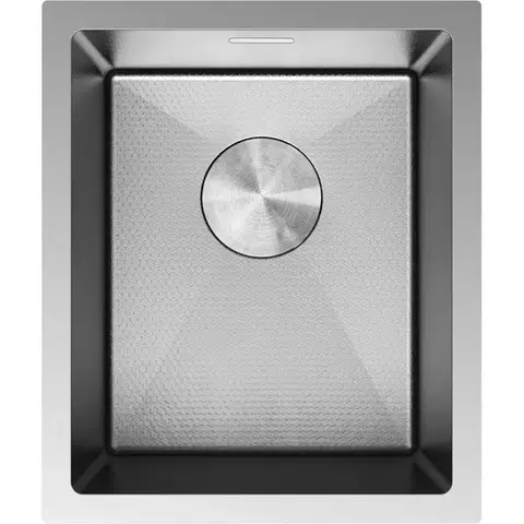 Kuchynské drezy MEXEN MEXEN - Trixo oceľový drez 1-bowl 370 x 440 mm, nerez HC 6412371000-01HC