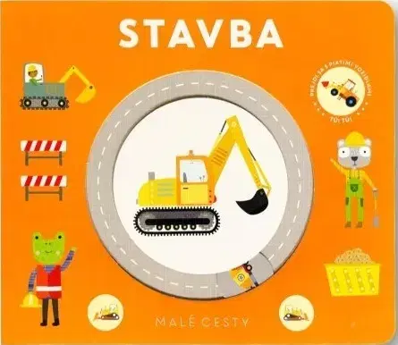 Leporelá, krabičky, puzzle knihy Malé cesty: Stavba