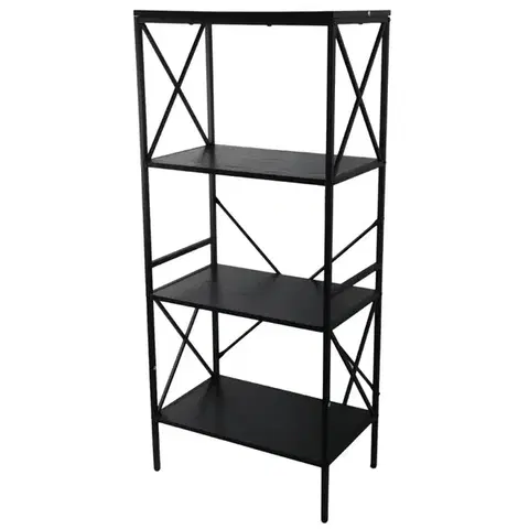 Regály v podkrovnom štýle Regál Loft 8630 E black