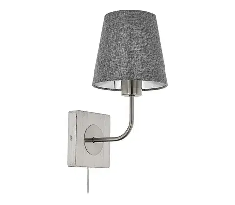 Svietidlá Eglo 97887 - Nástenné svietidlo PAUSIA 1xE27/40W/230V 97887