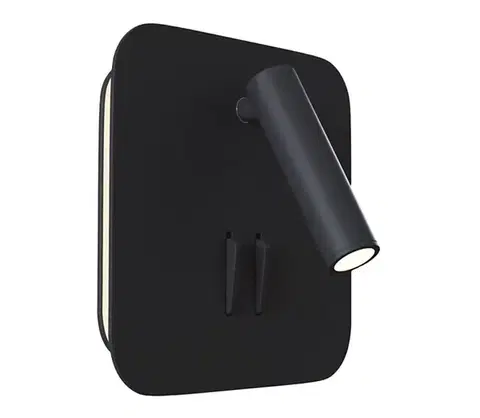 Svietidlá Maytoni C175-WL-01-6W-B - LED Nástenné bodové svietidlo IOS LED/9W/230V čierna C175-WL-01-6W-B