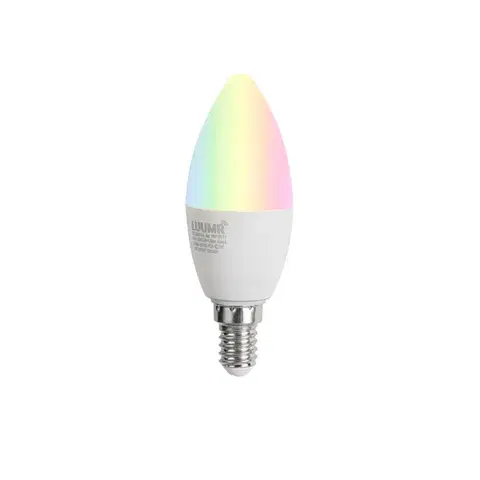 LED osvetlenie Stmievateľná LED žiarovka E14 C37 Opal 4,9 W 470 lm 2700-6500 K