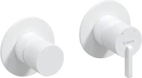 Kúpeľňové batérie DEANTE - Silia bianco Sprchová batéria, so sprchovacím prepínačom BQS_A46P
