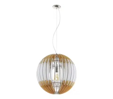 Svietidlá Eglo 32847 - Luster na lanku OLMERO 1xE27/60W/230V 32847