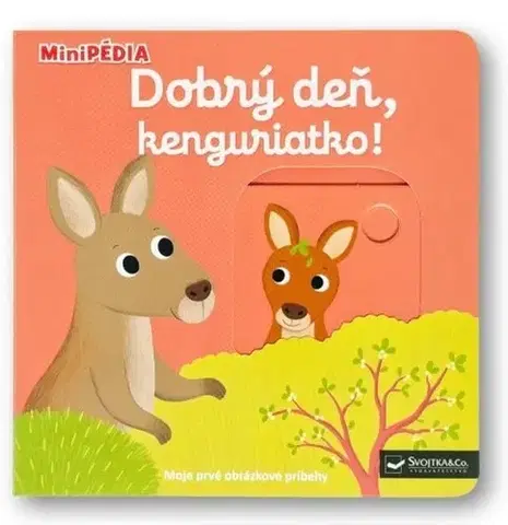 Leporelá, krabičky, puzzle knihy MiniPÉDIA - Dobrý deň, kenguriatko! - Nathalie Choux